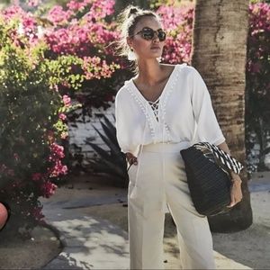 Rachel Zoe for Bindya Lace Cover Up